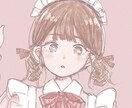 かわいい女の子を描きます メイドさんを描くのが得意です！ イメージ2