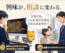 あなた専用の“話題になるAI社員オフィス”作ります 見せた瞬間、会話が動く。AI活用が伝わる会社の動く名刺 イメージ6