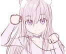 SNSアイコン作成します とりあえずかわいい女の子を厚塗りちっくに描きます イメージ2
