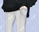 TRPGセッションなどに使える立ち絵をお描きします 創作キャラの立ち絵が欲しい方はぜひご相談ください！ イメージ2