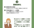 幅広いスキルであなたの事業を助けます 事務、画像作成、ITもお任せください。1ヶ月まとめてサポート イメージ6