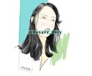 イラスト、デザイン描きます アンニュイでクールな画風が得意です。 イメージ1
