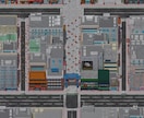 歩ける一枚絵。2Dゲームマップ作ります マップチップだけでは絶対に表現できないオリジナリティを保証！ イメージ4