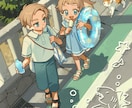 一枚絵イラスト描きます 動画・MVイラスト等用途に合わせたイラストを制作します イメージ3