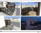 120～250m2未満外構平図面とパース作成します お客様に分かりやすい提案資料を作成致します。 イメージ2