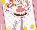 アイコン･デフォルメ･立ち絵など女の子描きます 世界一可愛くお仕立て！キャライラスト制作(立ち絵、アイコン) イメージ5