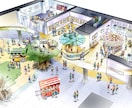 手描きパース イメージスケッチ等 製作します 楽しそうなパースをお求めの方、プロのお仕事をさせて頂きます。 イメージ10