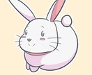 ブログやSNSに使える可愛い動物アイコン作成します 【5名様限定で1000円！】ゆるく可愛いキャラを作成します！ イメージ2