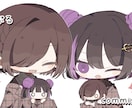 アイコン向けのちびキャライラストを作成します 細かく繊細なタッチのアイコンイラストをGET イメージ10