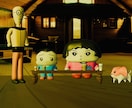 写真1枚から！ペット、人物を3Dイラスト致します 世界にひとつだけ！あなただけの3Dモデルイラスト制作 イメージ1