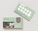 シンプル〜ポップな名刺・ショップカードお作りします 両面で3,500円！印象的な名刺・カード作ります。 イメージ9