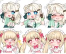 かわいいデフォルメイラスト描きます かわいいちびキャラ描きます！アイコンやグッズなどにどうぞ！ イメージ3