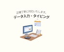 文章のタイピングやデータ入力を代行します 【コピペ・ベタ打ち】正確なタイピング・データ入力を代行 イメージ1