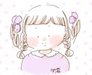 ゆるふわ可愛い女の子アイコンお描きします 可愛いレース・花の枠付き、カラフル、ゆるふわ、線なし イメージ3