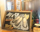 思わず食べたくなる店内POPを描きます 手描きを活かしたアイキャッチになる看板！A3サイズ イメージ3
