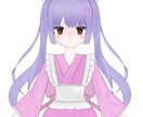 可愛いIRIAM用立ち絵描きます 可愛いイラストで活動しませんか？ イメージ1
