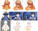 かわいい女の子のイラストを制作します SNSなどで使用できるイラスト制作いたします！ イメージ3
