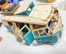 木製立体パズルの組み立てを代行いたします 「作りたいけど時間がない方」「途中で諦めてしまった方」へ。 イメージ2