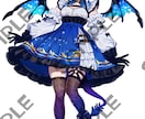 キャラデザ込み立ち絵・制作します 商用利用込み！キャラデザ・全身立ち絵を丁寧に制作します！ イメージ4