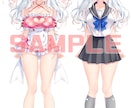 サムネやASMRなど高品質イラスト制作します キャラクターメインの１枚絵など、女の子を魅了的に描きます イメージ3