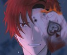 男性の一枚絵、アイコン、サムネなど描きます アイコンや動画などに使えるイラストを描きます！ イメージ6