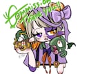 カラフルポップなアイコン描きます 個性を活かした、あなただけのイラスト イメージ2