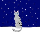 かわいい猫のイラスト、簡単なイラストを描きます アイコンや空白のアクセント等、何に使って頂いても構いません！ イメージ3