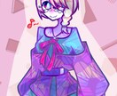 カートゥーン調の可愛いイラスト描きます キラキラしたカートゥーン調の絵柄でイラストを制作しております イメージ4
