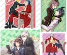 お好みの夢絵、カプ絵描きます 男主女主問わず描きます！ブロマンス、ロマンシスも大歓迎です！ イメージ8