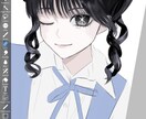 イラスト描きます 彩度低めでアンニュイなイラストをお届けします イメージ2