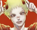 男キャラアイコン描きます 男キャラのみ！顔〜肩までのアイコン制作します！ イメージ2