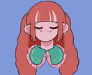 SNSで使用していただけるアイコンを作成します シンプルでポップな雰囲気がお好きな方へ イメージ1
