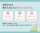 リピーター限定!管理栄養士が30日間サポートします ✦やせてキレイに、食事がもっと楽しくなる習慣をあなたに✦ イメージ9