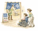 やさしい福祉イラスト・障害理解カード制作します 子どもにも大人にも伝わる、やさしい説明イラスト イメージ3