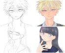 SNSアイコン等に！透明感のあるイラスト描きます 雰囲気のあるイラストアイコンで周りと差をつけてみませんか？ イメージ4