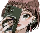 SNSに使えるアイコン承ります オリジナルキャラから似顔絵まで！ イメージ1