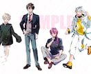 TRPGや配信用に！キャラクター立ち絵を作成します 親しみやすいアニメ塗りで貴方だけの素敵なキャラクターを形に イメージ9