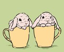グニャニャが描く！シンプルなペット似顔絵描きます ペットとの思い出、プレゼントにどうですか？ イメージ7