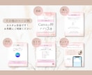 3名限定価格！競合に埋もれないテンプレ制作します すぐに使える3枚セット◎あなただけの世界観をサポートします！ イメージ4