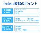 採用にお困りの方へ、indeed求人・画像作ります 採用コンサルが作る無料枠でも応募が来る求人・画像複数作成 イメージ2