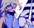 サムネイル・TRPGの立ち絵・グッズなど描きます 彩度が高くコントラストが強いカラーイラストを描きます。 イメージ2