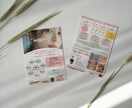 特別価格！伝わる、読むチラシを丁寧にデザインします 格安対応！フライヤー、メニューなど思いをビジュアルに イメージ3