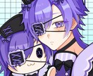イラスト制作承ります IRIAM対応｜アニメ風イラスト｜SNSアイコン用 イメージ1