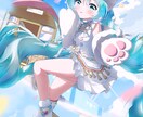 少女イラストを描きます 女の子の可愛さを表現できるように頑張ります！ イメージ3