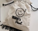 ポーチやTシャツに手刺繍いたします 現役ファッションデザイナーがデザイン提案、刺繍します。 イメージ7