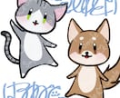 ハッキリとした塗りのイラスト制作いたします 可愛いから格好いいまで！年齢性別問わず描かせて頂きます！ イメージ7