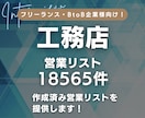 工務店の営業リスト18565件を提供します 営業リスト18565件を8000円で販売しています イメージ1
