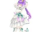 Vtuber向け3Dモデル制作請け負います こちらはエコノミープランになります イメージ5