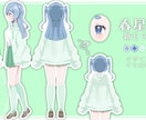 Live2D用パーツ分けイラストを制作します 丁寧な描き込みとパーツ分けで形にします。 イメージ4