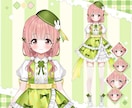 最高品質！魅力溢れる理想のVTuberを制作します 好みの絵柄で描けます！【表情8個付】修正無制限、著作権譲渡 イメージ9